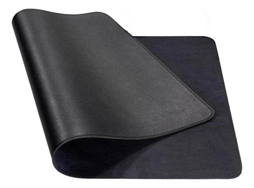 Mouse Pad Grande Preto Preto Liso