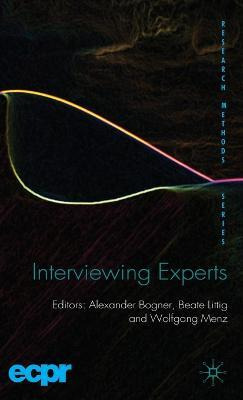 Libro Interviewing Experts - A. Bogner