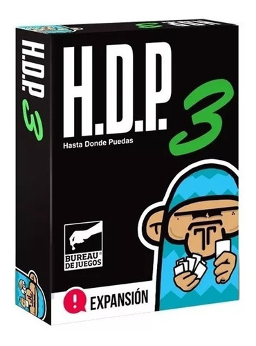 Hdp 3 Juego Hasta Donde Puedas Expansion Cartas Ideal Previa