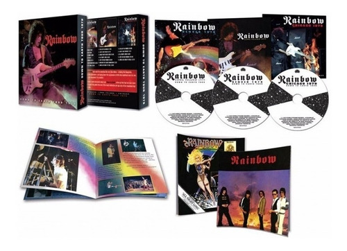 Rainbow Down To Earth Tour 1979 Box 3 Cd + Pua Import Nuevo