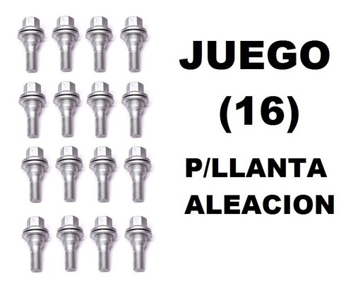 Juego Bulones Tornillo De Rueda Peugeot 206 207 307 308 408