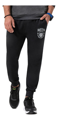 Jogger Bklyn Negro Para Hombre Croydon