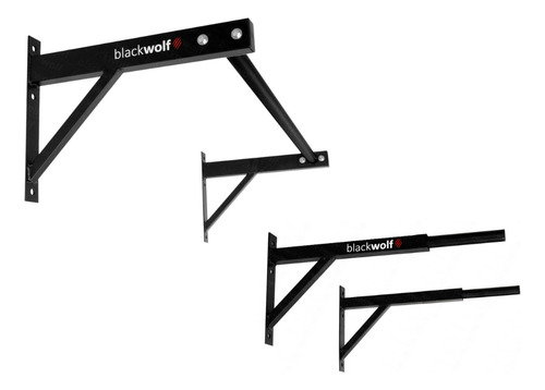 Kit De Exercícios Barra Fixa 40 Cm + Barra Paralela Dip