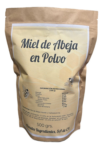 Miel De Abeja En Polvo 500 Grs Kaan Premium