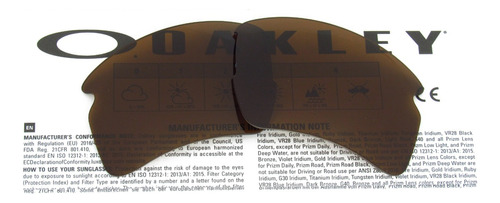 Flak 2.0 Xl - Micas Polarizadas Remplazo Dark Bronze