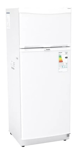Imagen 4 de 4 de Heladera auto defrost Bambi 2F1600 blanca con freezer 328L 220V