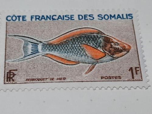 Estampilla Cote Francaise Des Somalis 2521 A1