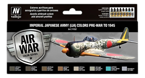 Kit Tintas 71152 Ija Colors Pre-war To 1945 Vallejo Air