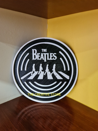 The Beatles - Abbey Road - Placa Circulo.