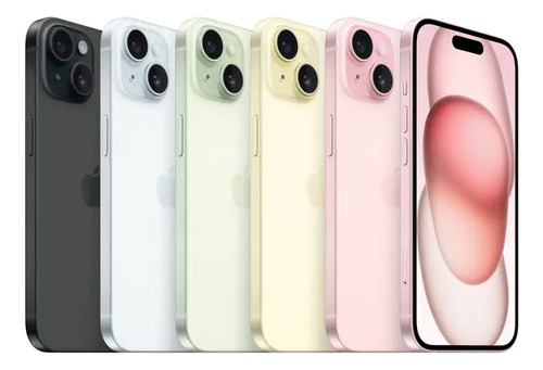 Apple iPhone 15 Plus (128 Gb) - Negro Bandeja Sim Con Caja Original (Reacondicionado)