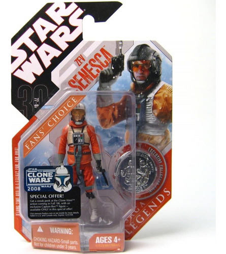 Figura De Acción Star Wars Zev Senesca 30th Anv. Saga 07