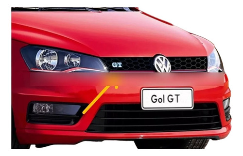 Gol G8 Saveiro Voyage Aplique Friso Vermelho Com Cromado 