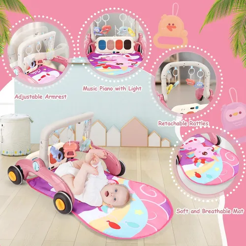 Baby Play Gym Gym Walker Kick And Play Piano Gym Para Niñas