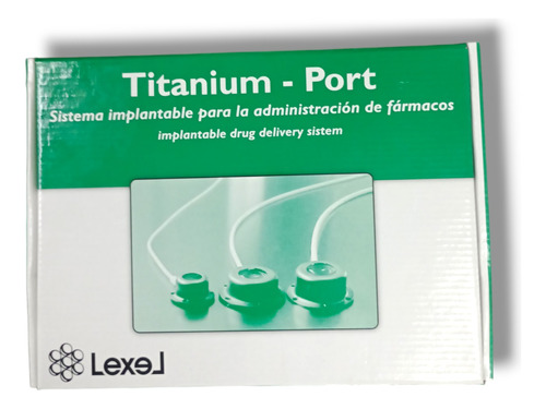 Cateter Portacath Implantable De Titanio (5.5 Fr, 7fr, 9 Fr)