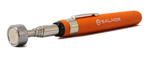 Imán Telescópico Lápiz Extensible Pesca Tuercas Imán Potente Salkor Ith1600 Naranja