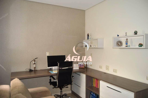 Cobertura Totalmente Mobiliada Com 2 Dormitórios À Venda, 70m² + 70m² Por R$ 563.900 - Vila Pires - Santo André/sp - Co0968