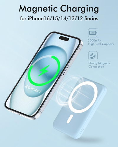 Magnetic Power Bank Podoru For Magsafe Battery Pack 5000mah