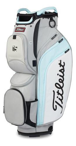 Bolsa De Golf Para Carro Titleist Cart 15 - Gray/white/sky