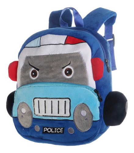 Mochila Jardín Escolar Relieve Nene Auto Racing Carrera Niño