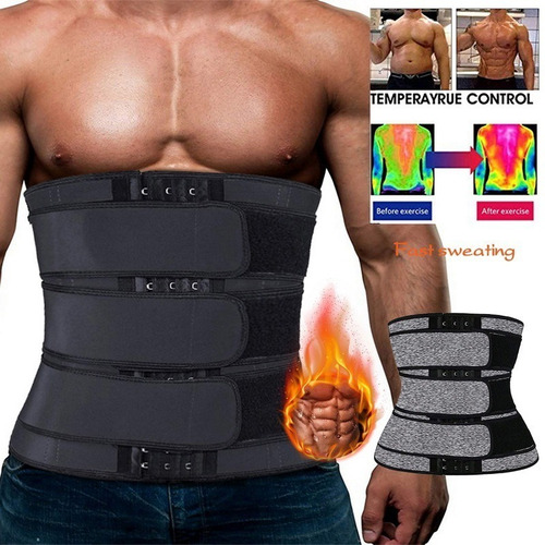 Cinturón Abdominal Térmico Masculino Cinturón Para Adelgazar