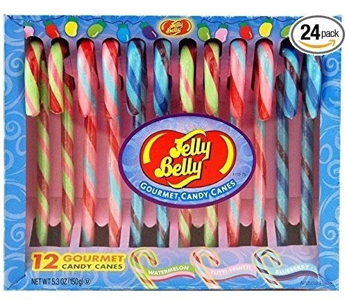 Spangler Jelly Belly Bastones Surtido, 5,3 Onza (pack De 24)