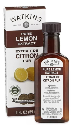 Watkins Extracto De Limón Puro 59 Ml 