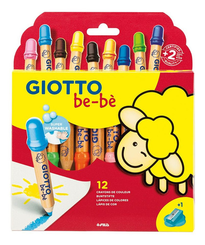 Giotto Bebe Colores X 12