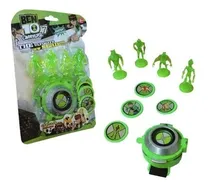 Comprar Reloj Ben 10 Omnitrix Lanza Tazo Con Luz Y Sonido