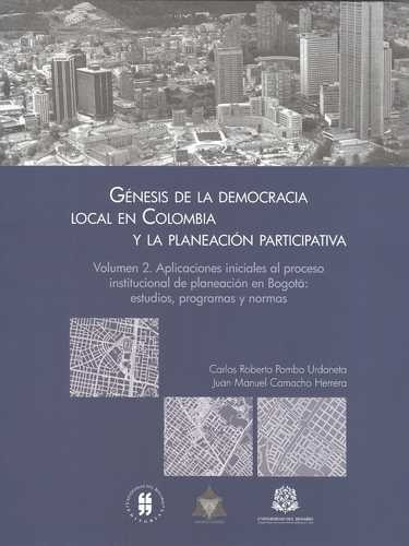 Libro Génesis De La Democracia Local En Colombia Y La Plane