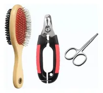 Comprar Kit Alicate Corta Uñas Mascotas + Tijera Punta Redonda