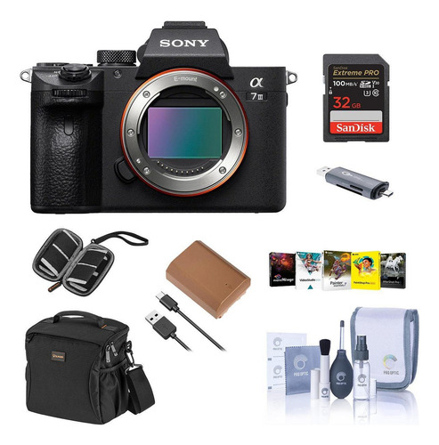 Cámara Sony Alpha A7 Iii 24 Mpx Accesorios Incluidos