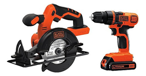 Black + Decker 20v Max Kit Combinado De Taladro / Atornillad