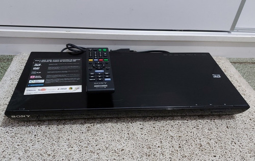 Blu Ray 3d Sony S-490 Youtube Netflix* Conexão Via Cabo :)