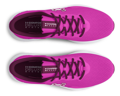 Tenis Under Armour Charged Escape 4 Nm Morado Para Mujer