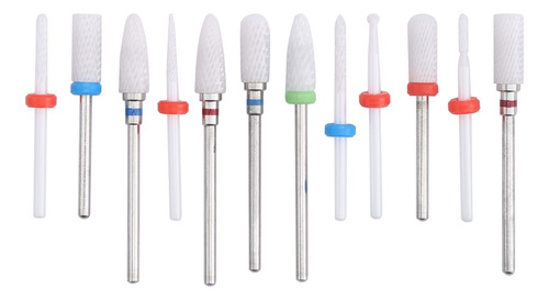 12pcs Fresa Cerâmica Broca Elétrica Moagem