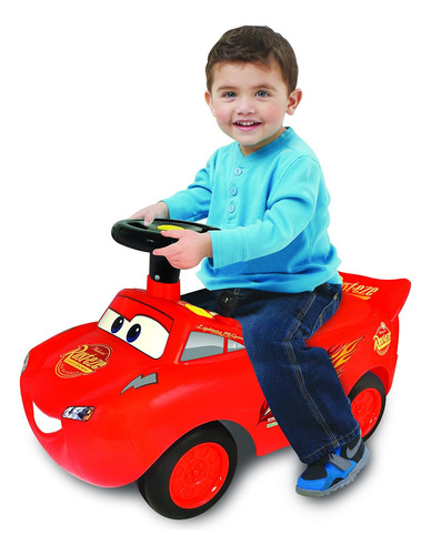 Kiddieland Toys Limited My Lightning Mcqueen Racer Ride On,