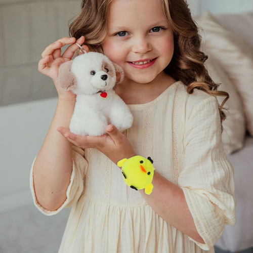 Pulsera De Peluche Con Forma De Bofetada Con Forma De Pollo,