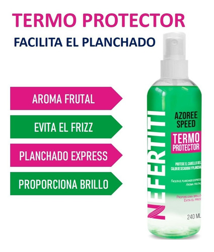 Protector Termico Cabello Planchado Express Anti Frizz 250ml