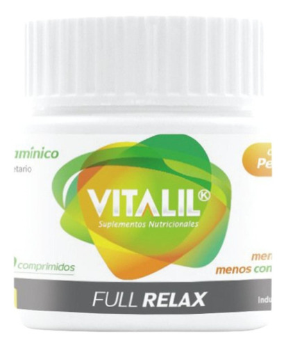 Vitalil Full Relax Previene Contracturas Calambres Fatiga Sabor N/a