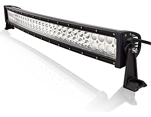 Barra De Luz Led Curvada De 32 Pulgadas Y 180w Jeep Tod...