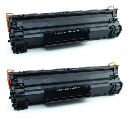Pack 2 Toner Compatible Con 85a 35a 36a M1132 P1102w P1109w Negro