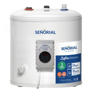 Termotanque Eléctrico 40 Lts Señorial Zafiro Tesz-40