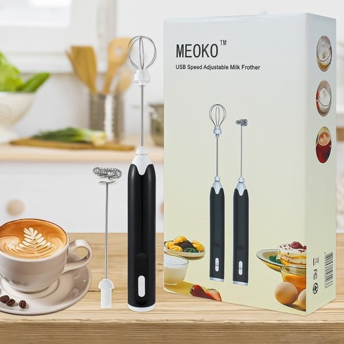 Mini Batidor Revolvedor De Café Y Espuma Leche Recargable