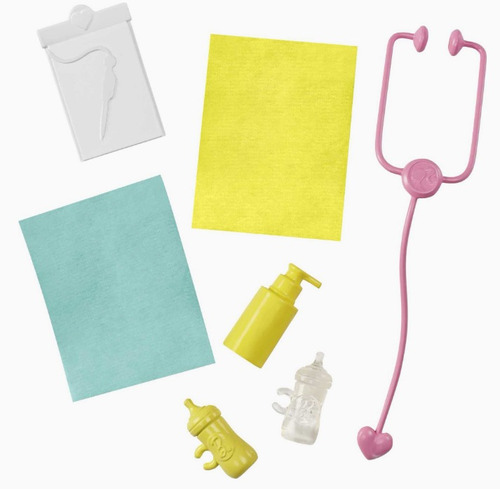 Muñeca Barbie Doctora Pediatra + Juego 2 Bebes Originales