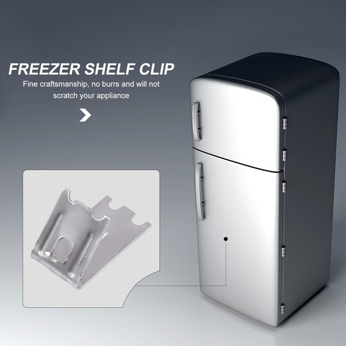 Gancho De Repuesto De Acero Inoxidable Para Estante Refriger
