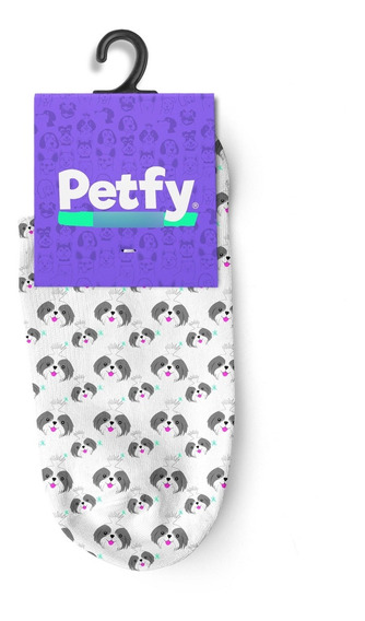 Polera de vestir Mujer manga corta Shih tzu Petfy Polera de vestir Mujer manga corta Shih tzu Petfy