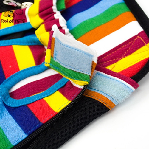 Imagen 4 de 8 de Mochila Transportadora Perro, Gato. Mascotas. Multicolor (l)