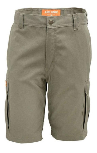 Bermuda Workwear Cargo 6 Bolsillos Ombu Aire Libre