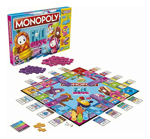 Monopoly Fall Guys Ultimate Knockout Edition Juego De Mesa