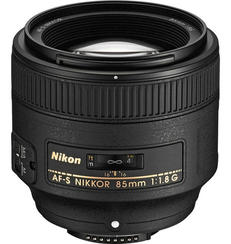 Lente Nikon AF-S 85 mm f/1.8G - Nuevo